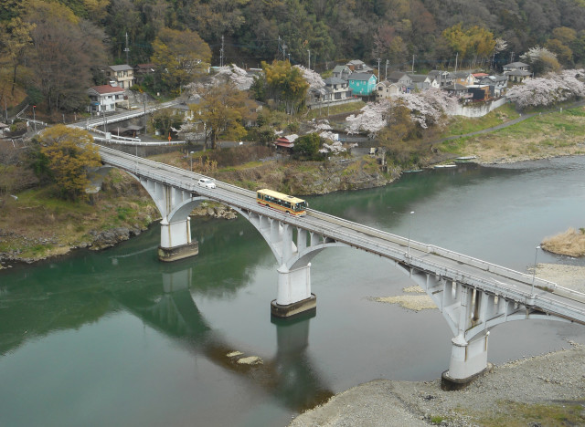 小倉橋「小倉橋春景」